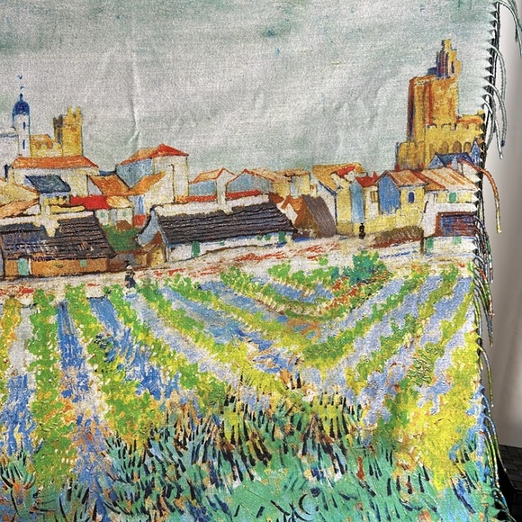 Beautiful Italian Cashmere Wrap Scarf - Picture 7 of 8